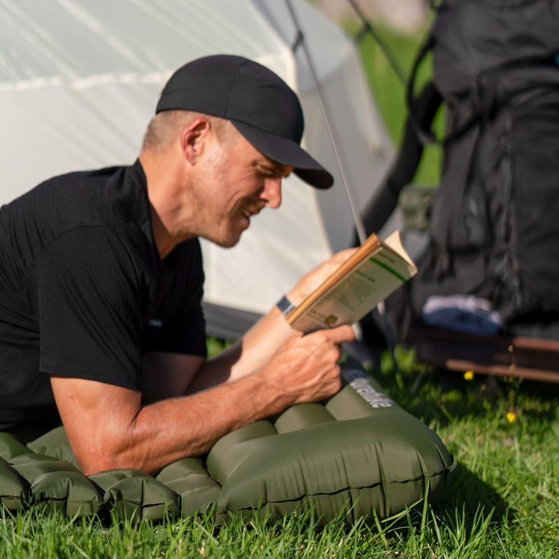 Надуваем дюшек/матрак Naturehike Pillow Single FC01 army green 4