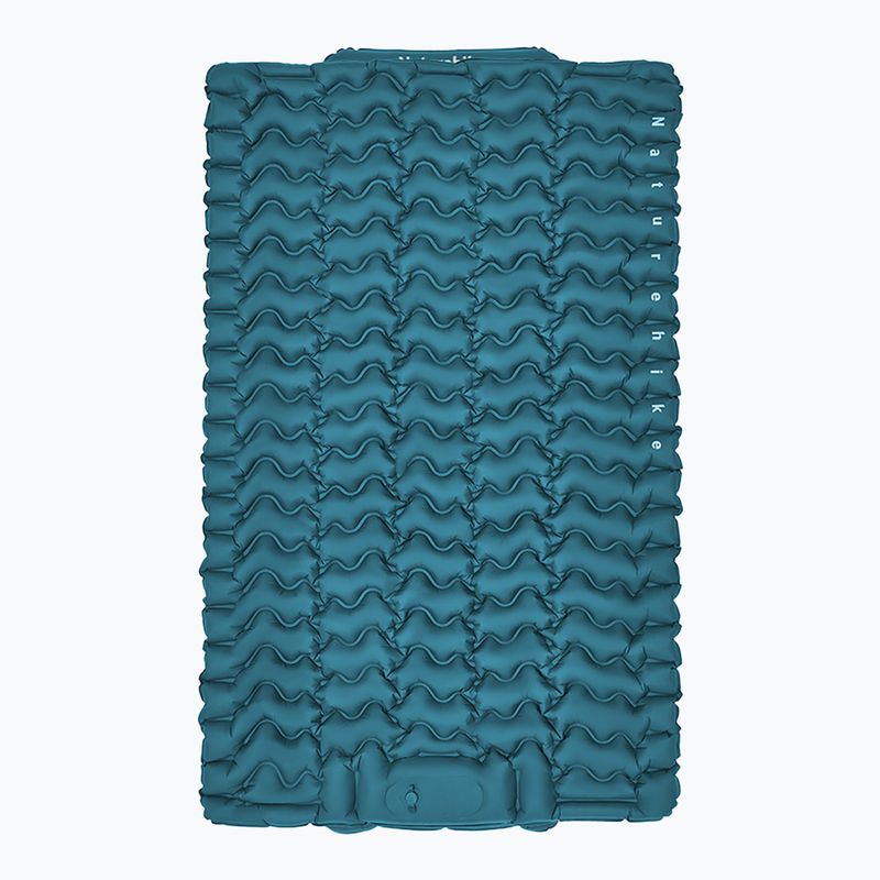 Надуваем матрак Naturehike Pillow Single FC01 езерно синьо