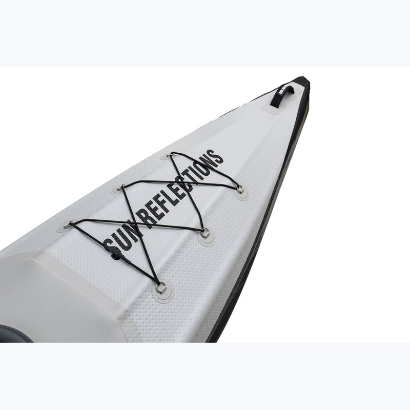 Надуваем каяк 1-местен Sun Reflections Full DS light grey/black 6
