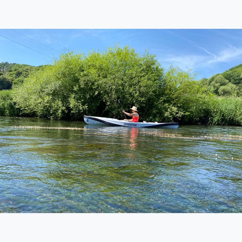 Надуваем каяк 1-местен Sun Reflections Full DS light grey/black 17