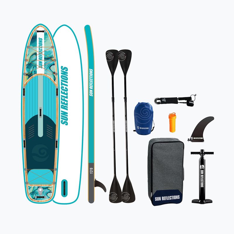 SUP дъска Sun Reflections Family Minicombo 13'6“ ocean mirage