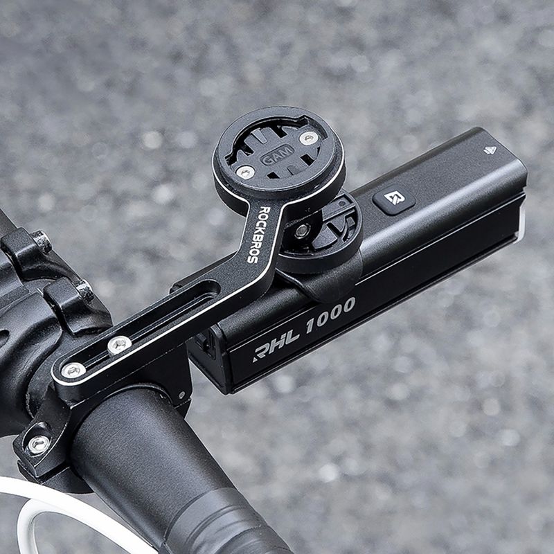 Преден велосипеден фар Rockbros 24610002001 Front Light 1000 Lumen black 9