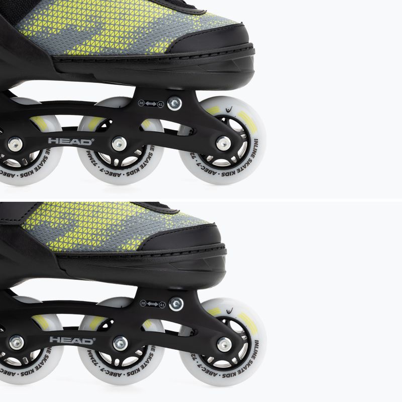 Детски ролери/кънки HEAD Galaxy 2w1 yellow 19