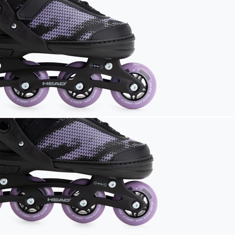 Детски ролери/кънки HEAD Galaxy 2w1 purple 19