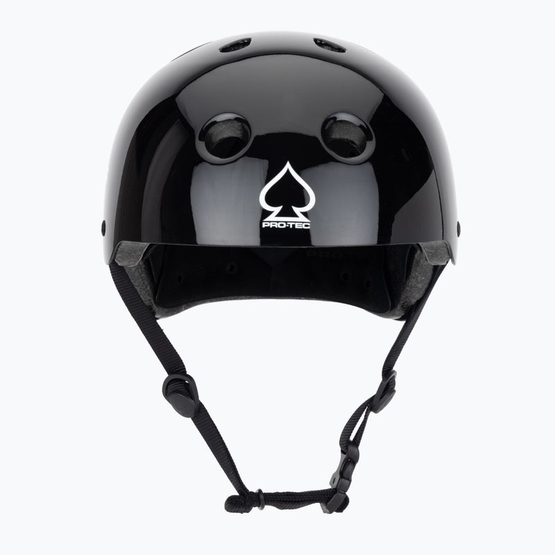 Pro-Tec Classic Сертифицирана каска черен гланц 2