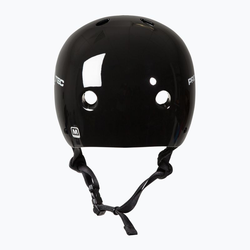 Pro-Tec Classic Сертифицирана каска черен гланц 3