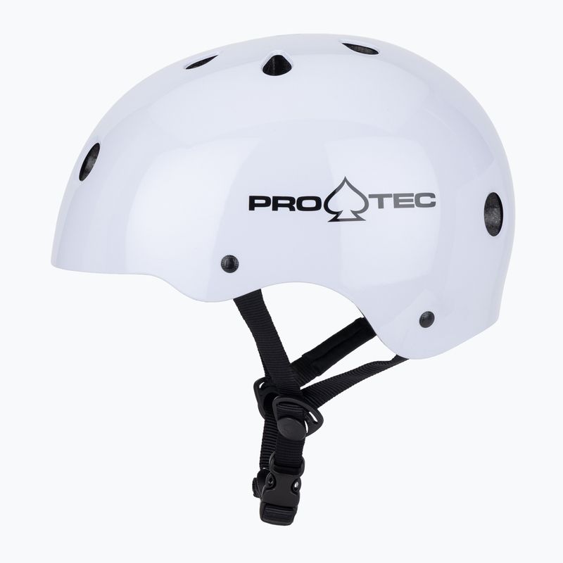 Pro-Tec Classic Сертифицирана каска бял гланц 3