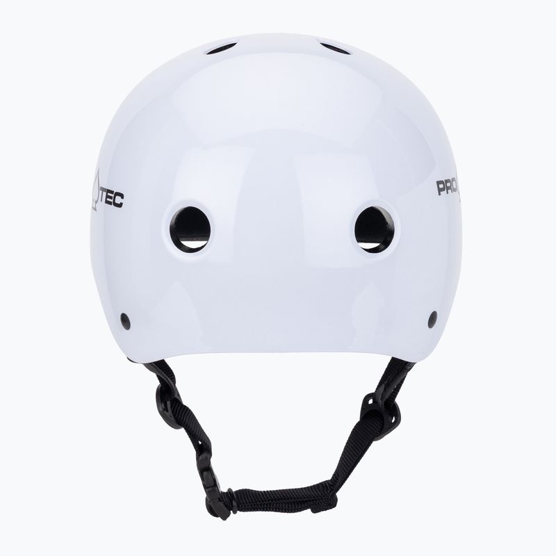 Pro-Tec Classic Сертифицирана каска бял гланц 4
