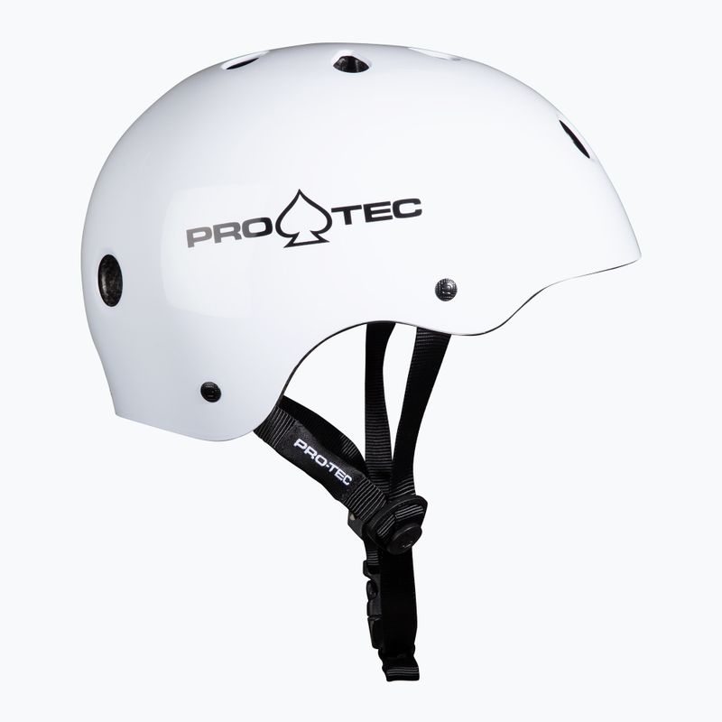 Pro-Tec Classic Сертифицирана каска бял гланц 2