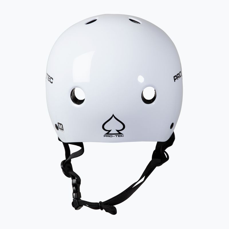Pro-Tec Classic Сертифицирана каска бял гланц 3