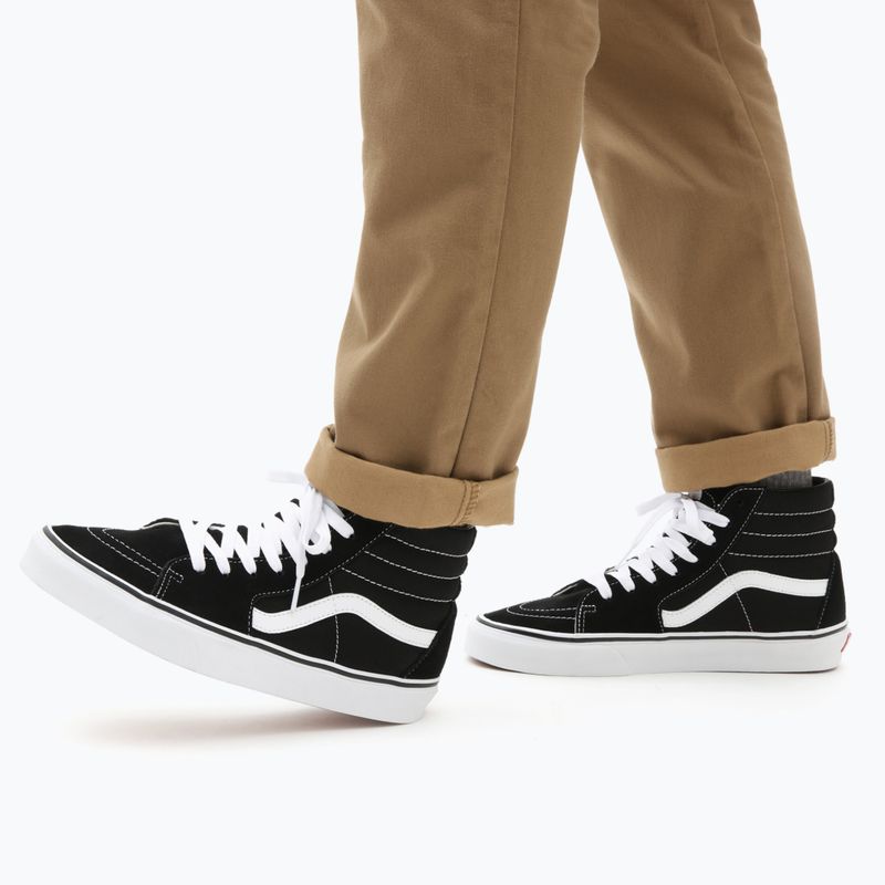 Обувки Vans UA SK8-Hi black/black/white 10