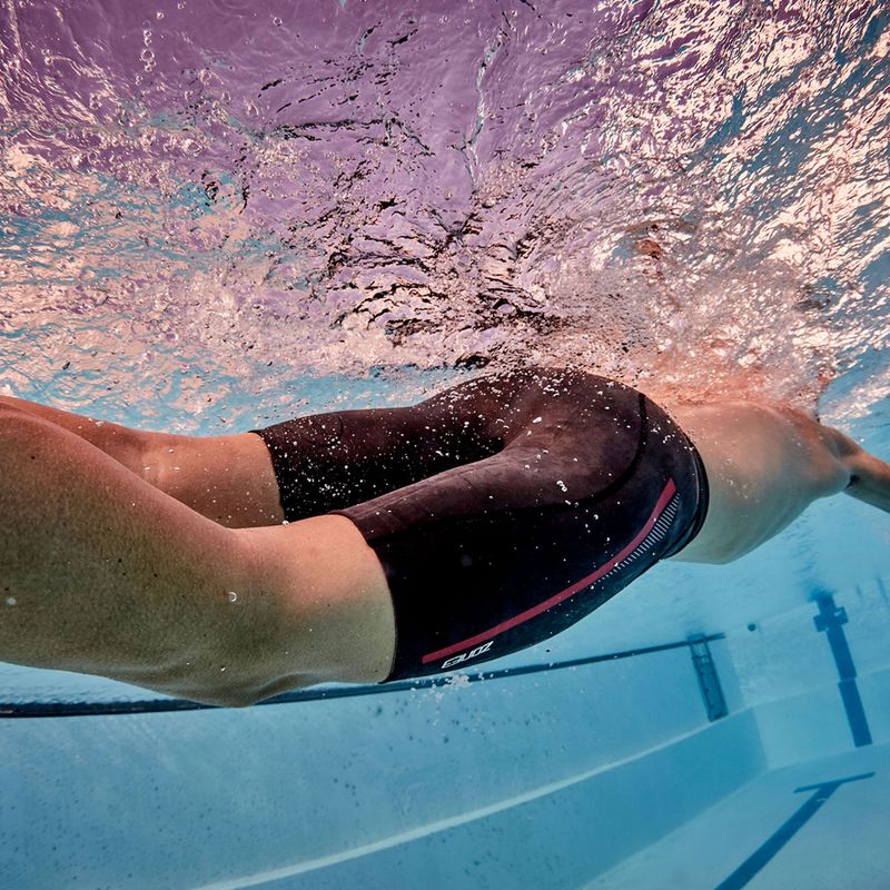 Мъжки неопренови шорти ZONE3 Buoyancy Premium Aerodome Elite 5/3 mm black/red 4