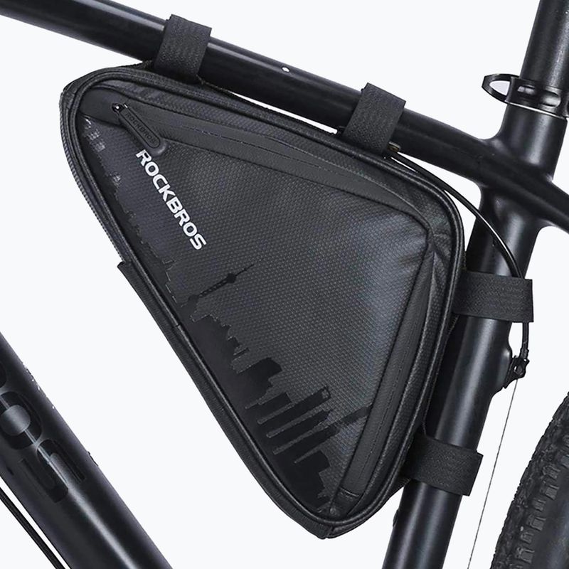 Чанта за рамка на велосипед Rockbros B39-2 1,5 l black