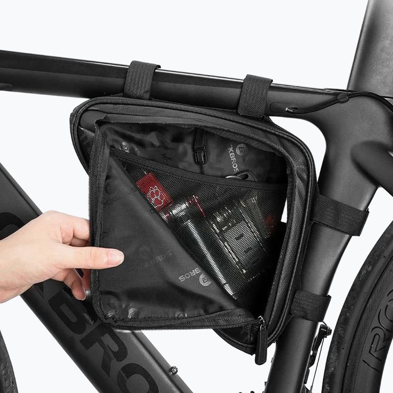 Чанта за рамка на велосипед Rockbros B39-2 1,5 l black 6