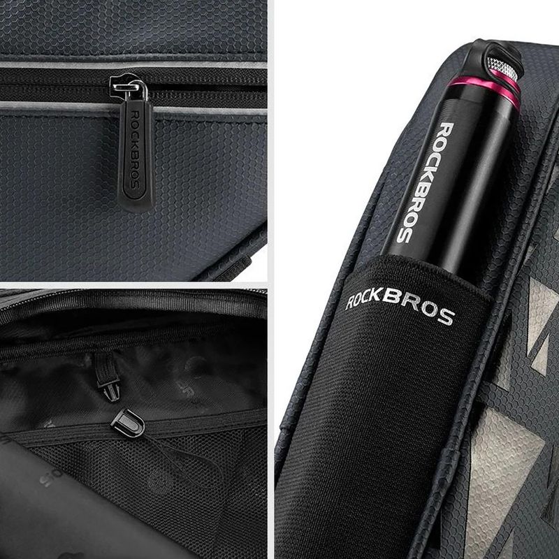 Чанта за рамка на велосипед Rockbros B39-2 1,5 l black 8