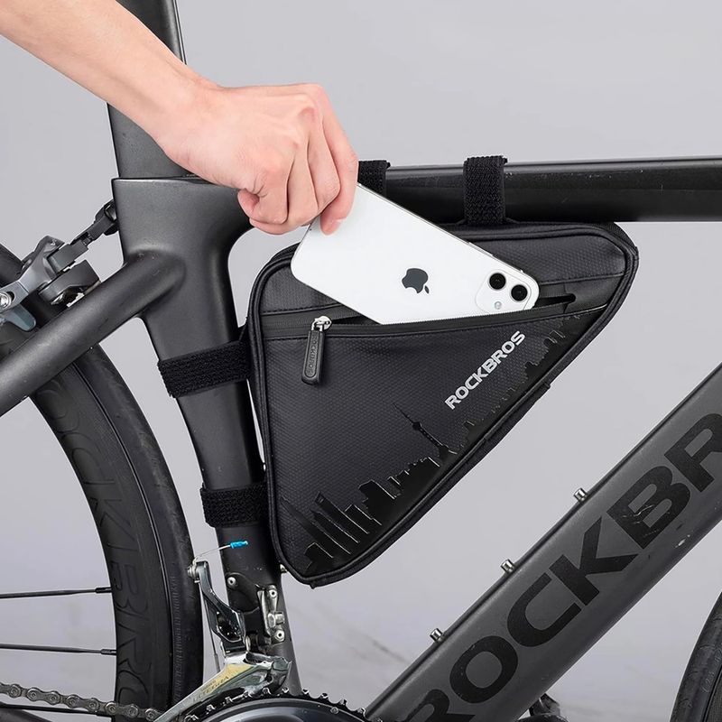 Чанта за рамка на велосипед Rockbros B39-2 1,5 l black 3