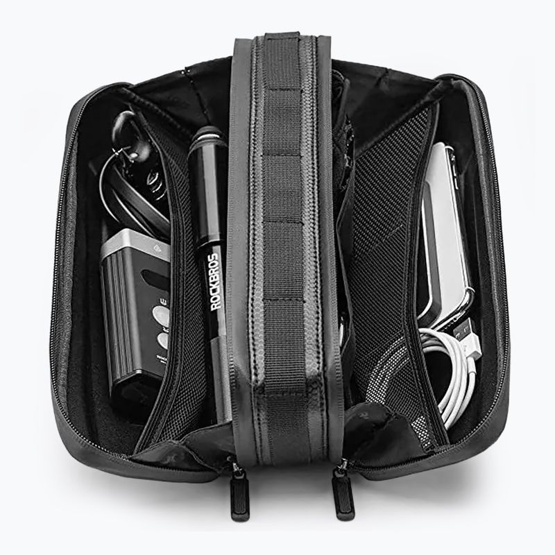 Чанта за рамка на велосипед Rockbros B67 2,5 l black 2