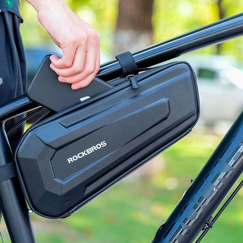 Чанта за рамка на велосипед Rockbros B66 1,5 l black 4