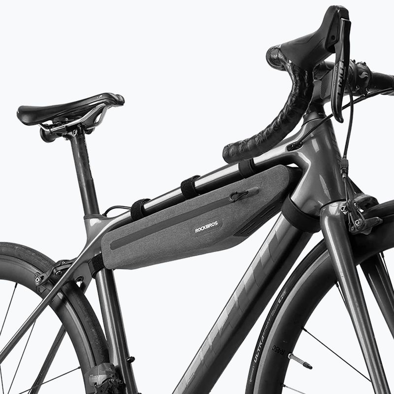 Чанта за рамка на велосипед Rockbros AS-052 1,5 l grey 2