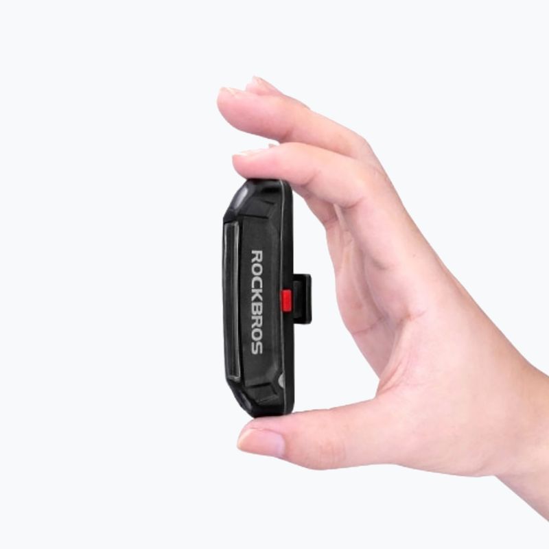 Задна лампа за велосипед Rockbros A54BK черна 2