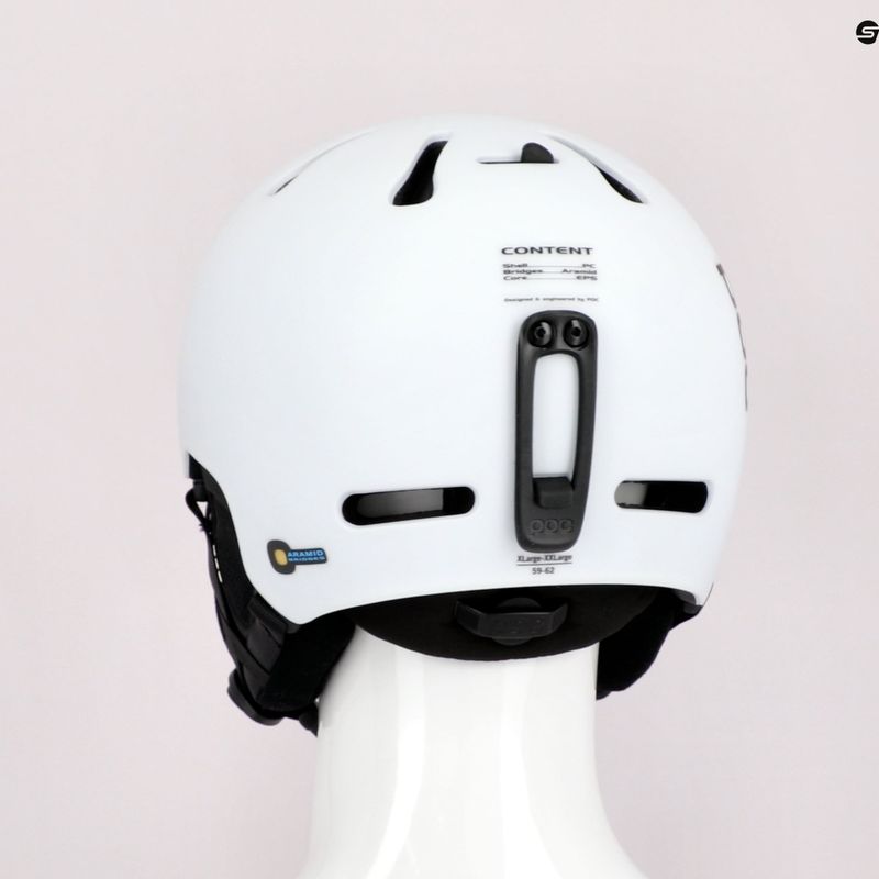 Ски каска POC Fornix hydrogen white matt 6