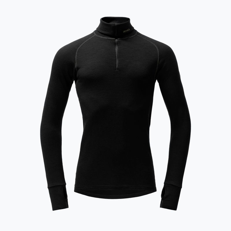 Мъжки термоактивен суитшърт Devold Expedition Merino 235 Zip Neck black 5