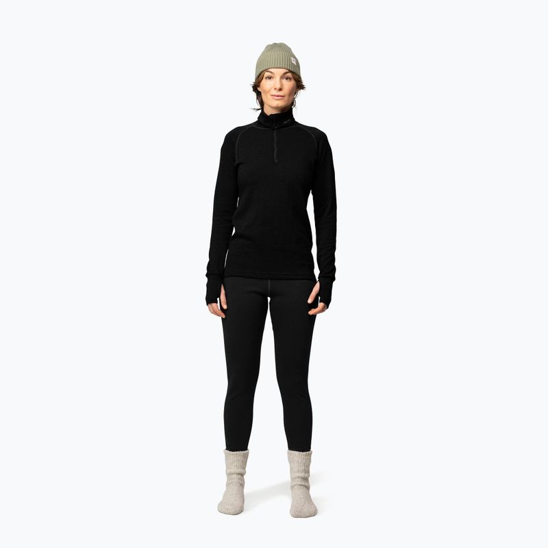 Дамски термоактивен суитшърт Devold Expedition Merino 235 Zip Neck black 2