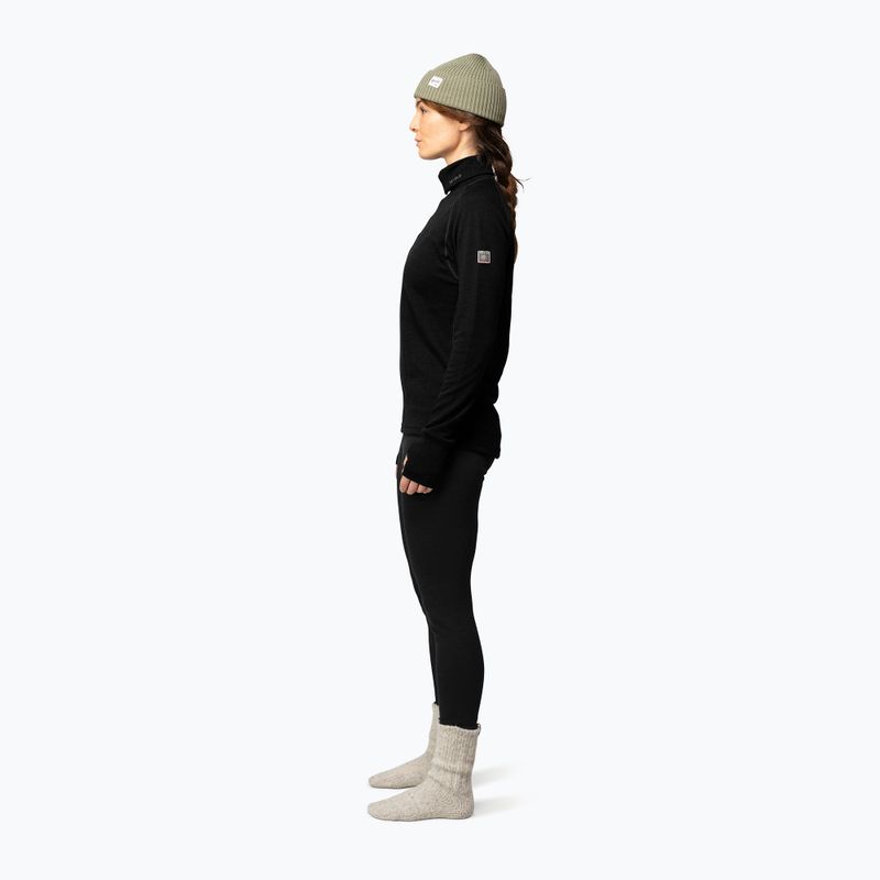 Дамски термоактивен суитшърт Devold Expedition Merino 235 Zip Neck black 4