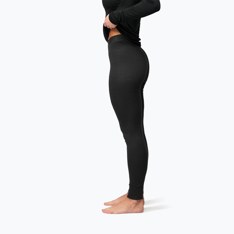 Дамски термоактивни панталони Devold Breeze Merino 150 Longs black 3
