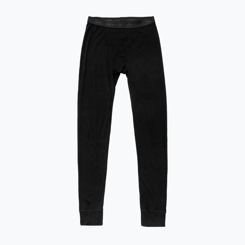 Мъжки термоактивни панталони Devold Breeze Merino 150 Longs black 4