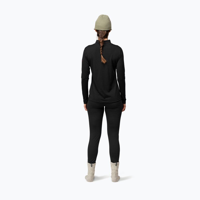 Дамски термоактивен суитшърт Devold Breeze Merino 150 Zip Neck black 3