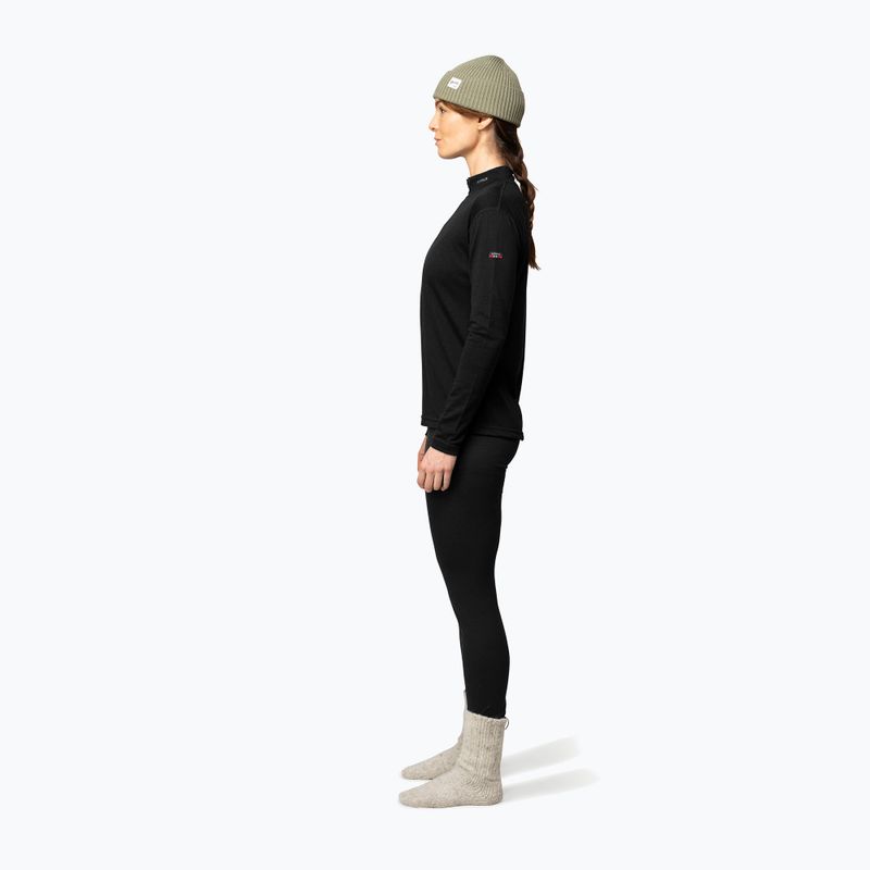 Дамски термоактивен суитшърт Devold Breeze Merino 150 Zip Neck black 4