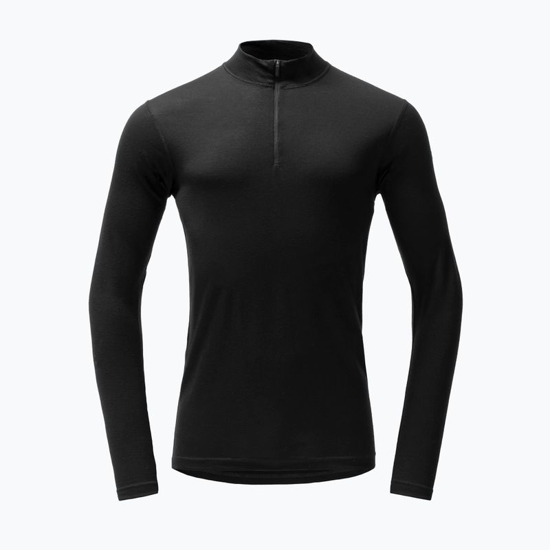 Мъжки термоактивен суитшърт Devold Breeze Merino 150 Zip Neck black 5
