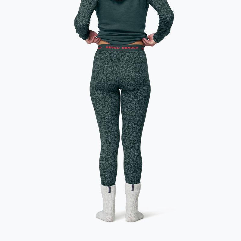 Дамски термоактивни панталони Devold Duo Active Merino 205 Longs woods 2