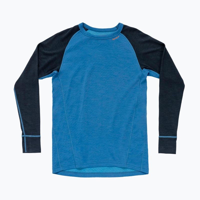 Мъжки термоактивен суитшърт Devold Duo Active Merino 205 blue/ink 5