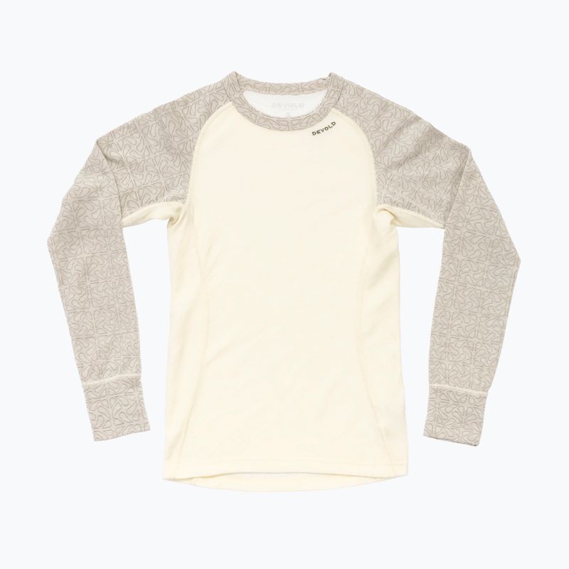 Дамски термоактивен суитшърт Devold Duo Active Merino 205 raw white 5
