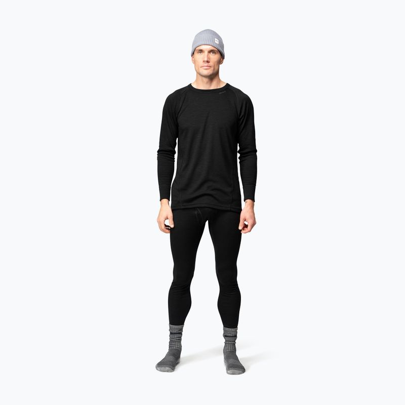 Мъжки термоактивен суитшърт Devold Duo Active Merino 205 black 2