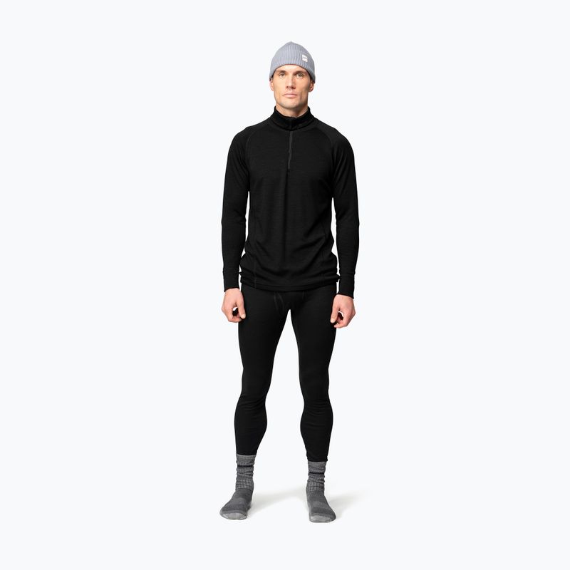Мъжки термоактивен суитшърт Devold Duo Active Merino 205 Zip Neck black 2