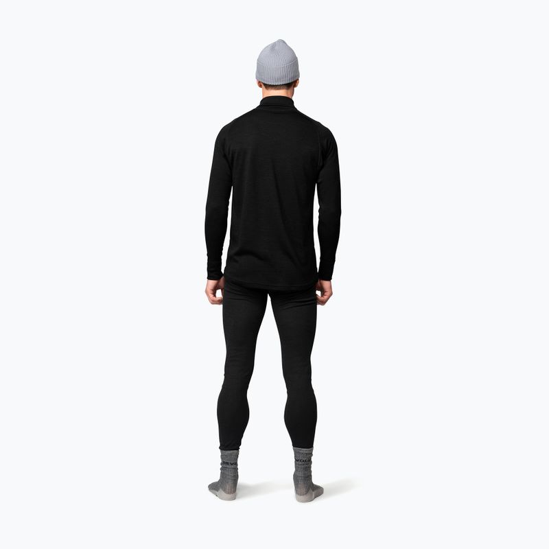 Мъжки термоактивен суитшърт Devold Duo Active Merino 205 Zip Neck black 3