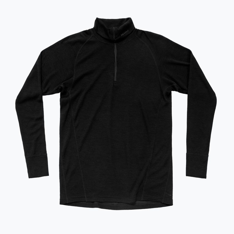 Мъжки термоактивен суитшърт Devold Duo Active Merino 205 Zip Neck black 5