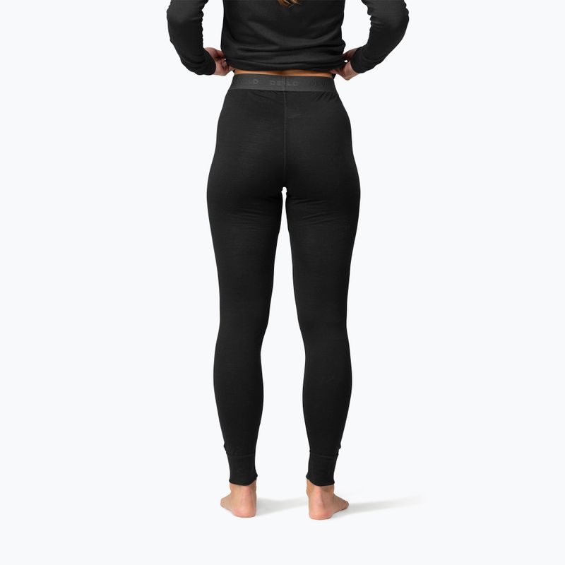 Дамски термоактивни панталони Devold Breeze Plus Merino 200 Longs black 2