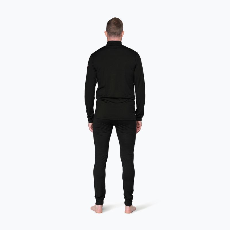 Мъжки термоактивен суитшърт Devold Breeze Plus Merino 200 Zip Neck black 3