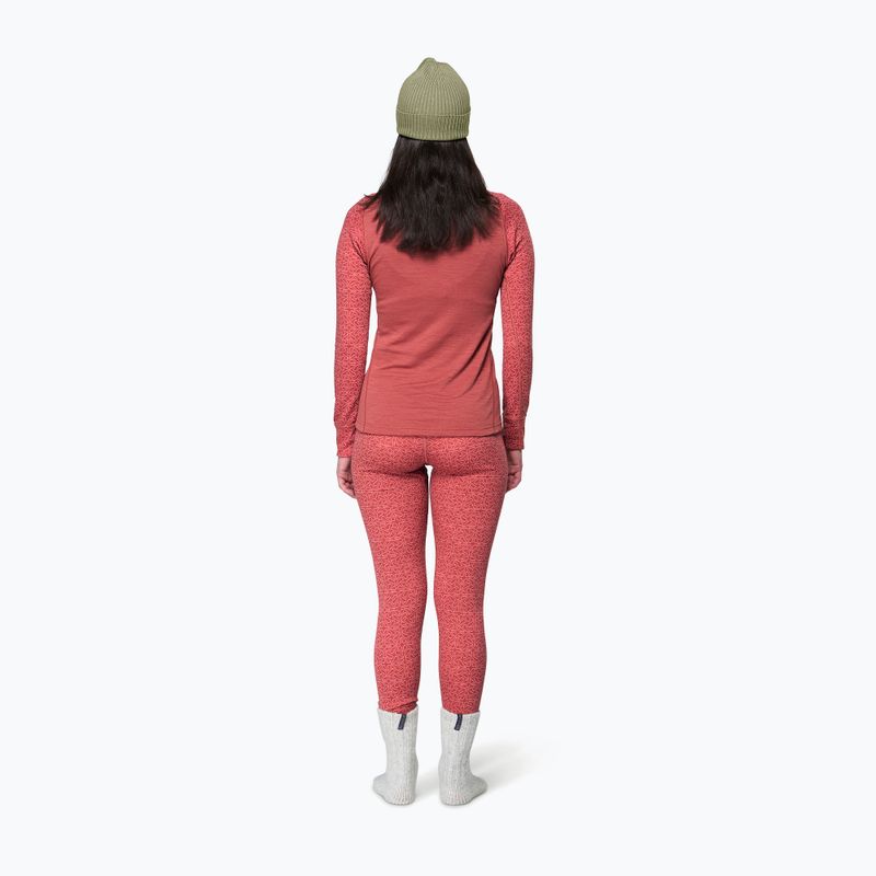 Дамски термоактивен суитшърт Devold Duo Active Merino 205 marsala 3