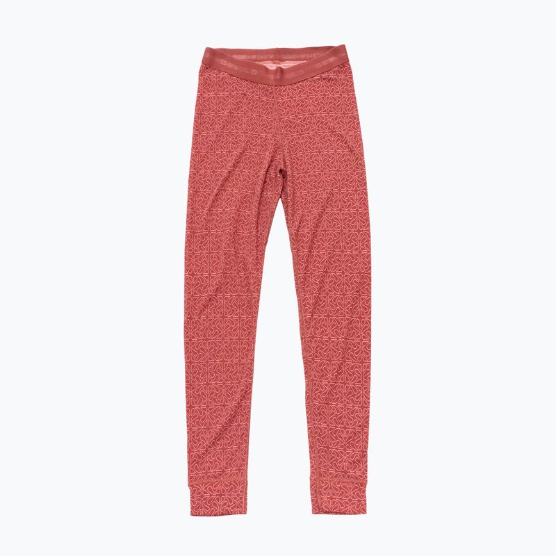 Дамски термоактивни панталони Devold Duo Active Merino 205 Longs marsala 4