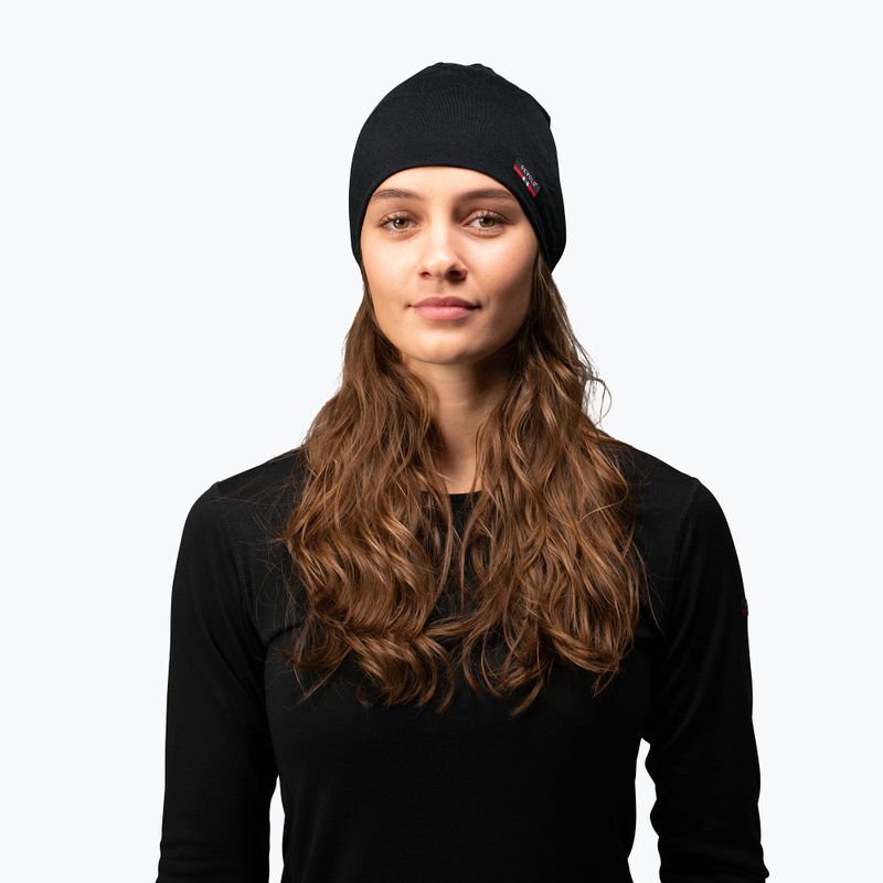 Зимна шапка Devold Breeze Merino 150 black 2