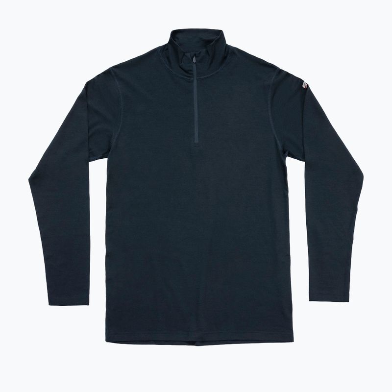 Мъжки термоактивен суитшърт Devold Breeze Plus Merino 200 Zip Neck ink 5