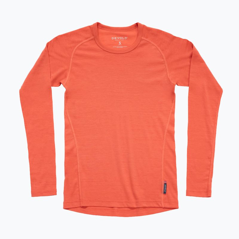 Дамски термоактивен суитшърт Devold Adventure Merino 190 coral 5