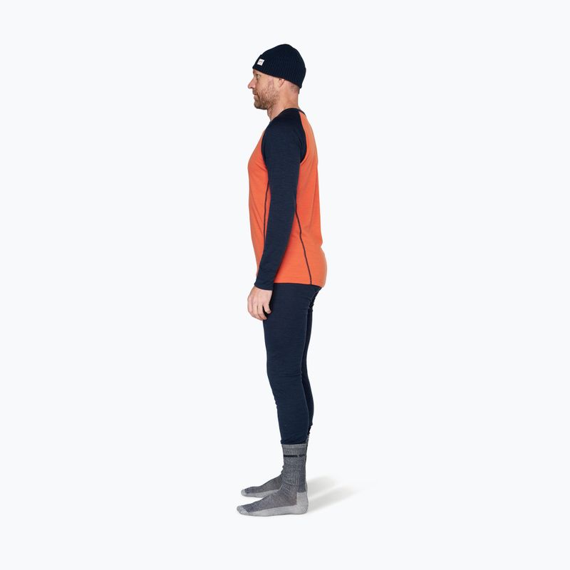 Мъжки термоактивен суитшърт Devold Duo Active Merino 205 brick 4