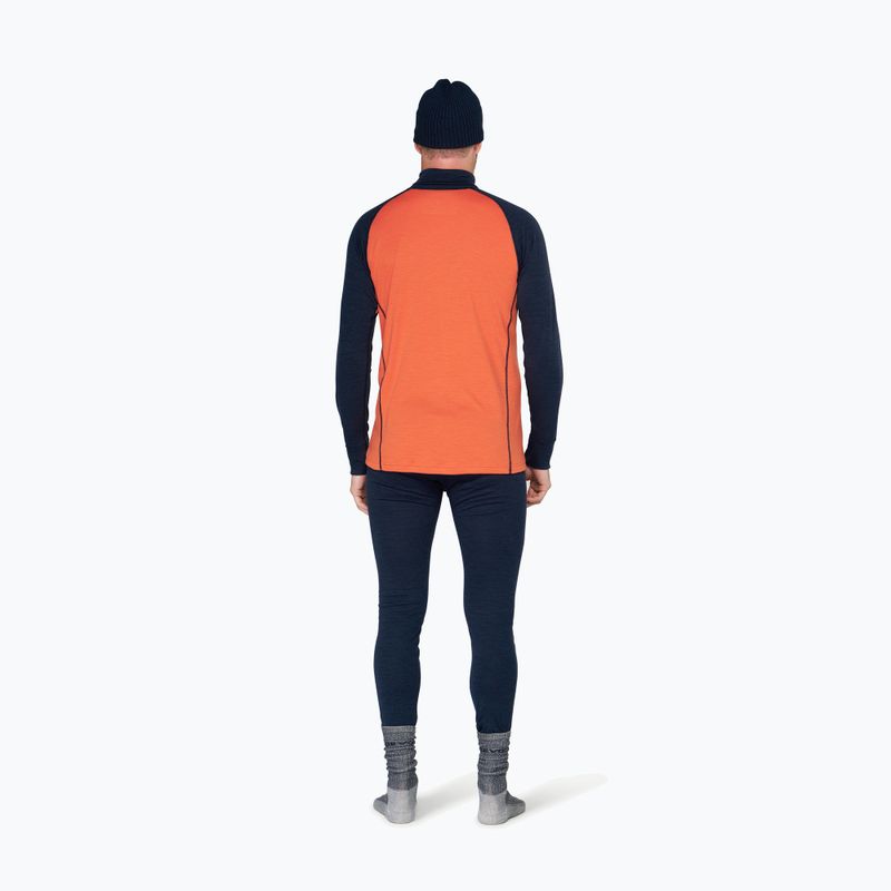 Мъжки термоактивен суитшърт Devold Duo Active Merino 205 Zip Neck brick 3