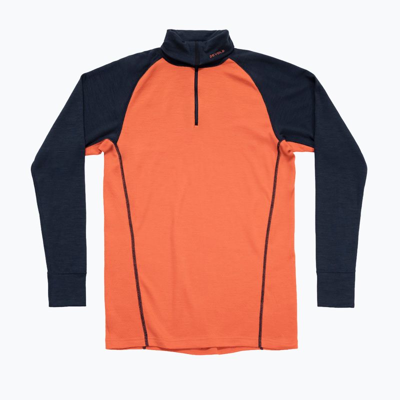 Мъжки термоактивен суитшърт Devold Duo Active Merino 205 Zip Neck brick 5